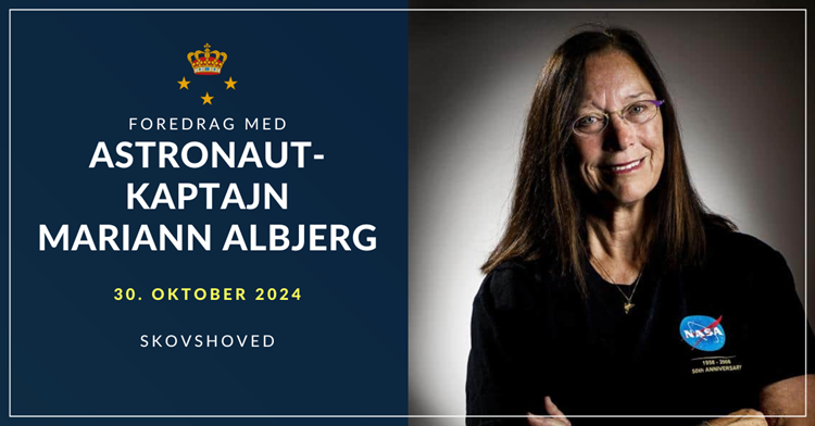KDY Foredrag | Astronautkaptajn Mariann Albjerg