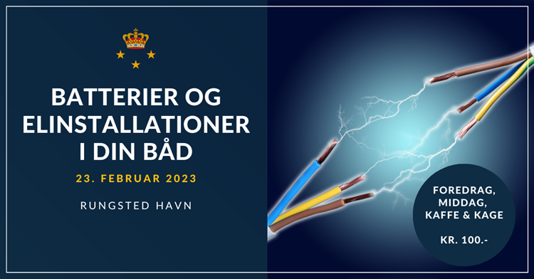 KDY | Foredrag: Batterier og elinstallationer i din båd | 140 